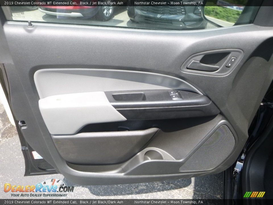 2019 Chevrolet Colorado WT Extended Cab Black / Jet Black/Dark Ash Photo #13
