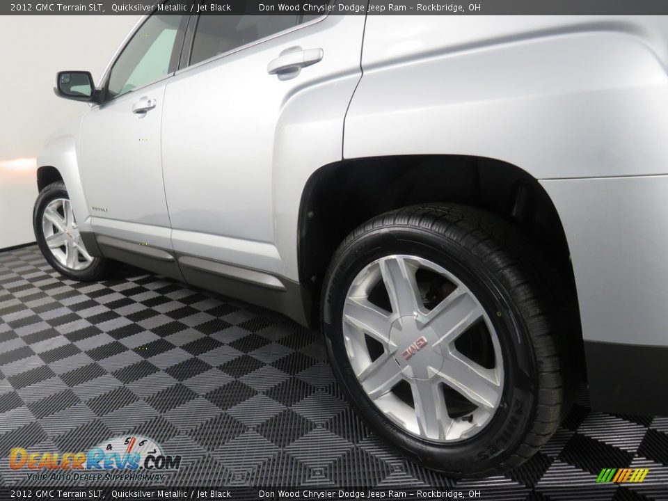 2012 GMC Terrain SLT Quicksilver Metallic / Jet Black Photo #12