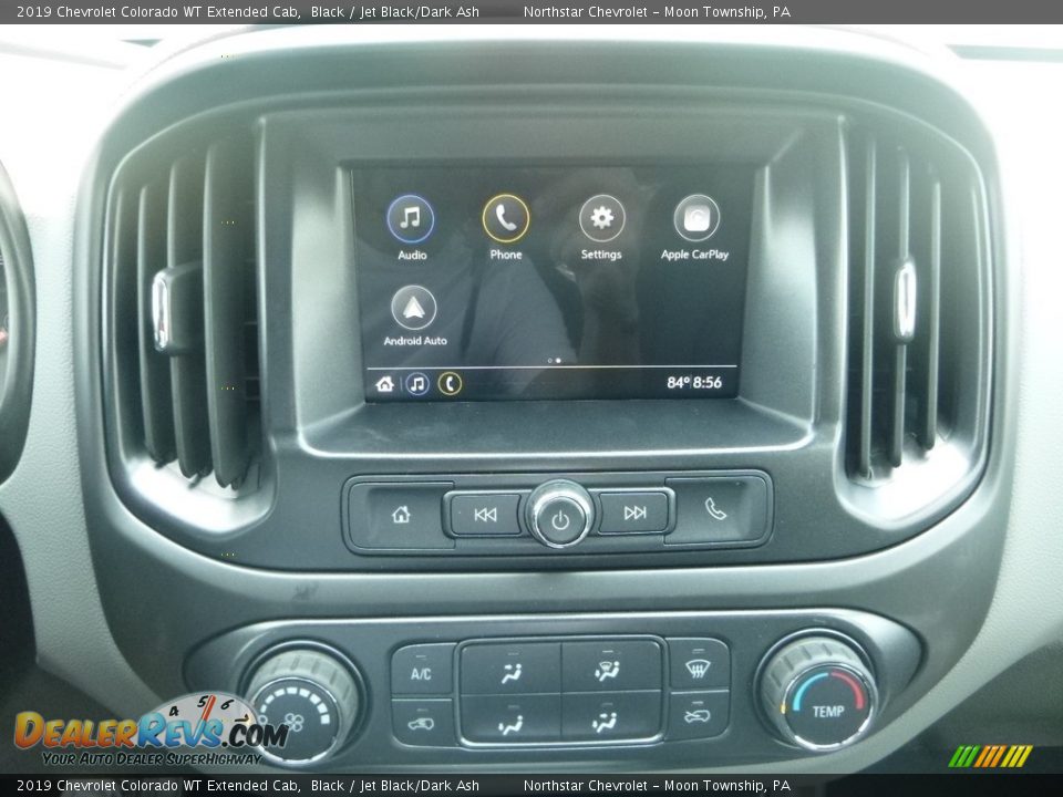 2019 Chevrolet Colorado WT Extended Cab Black / Jet Black/Dark Ash Photo #15