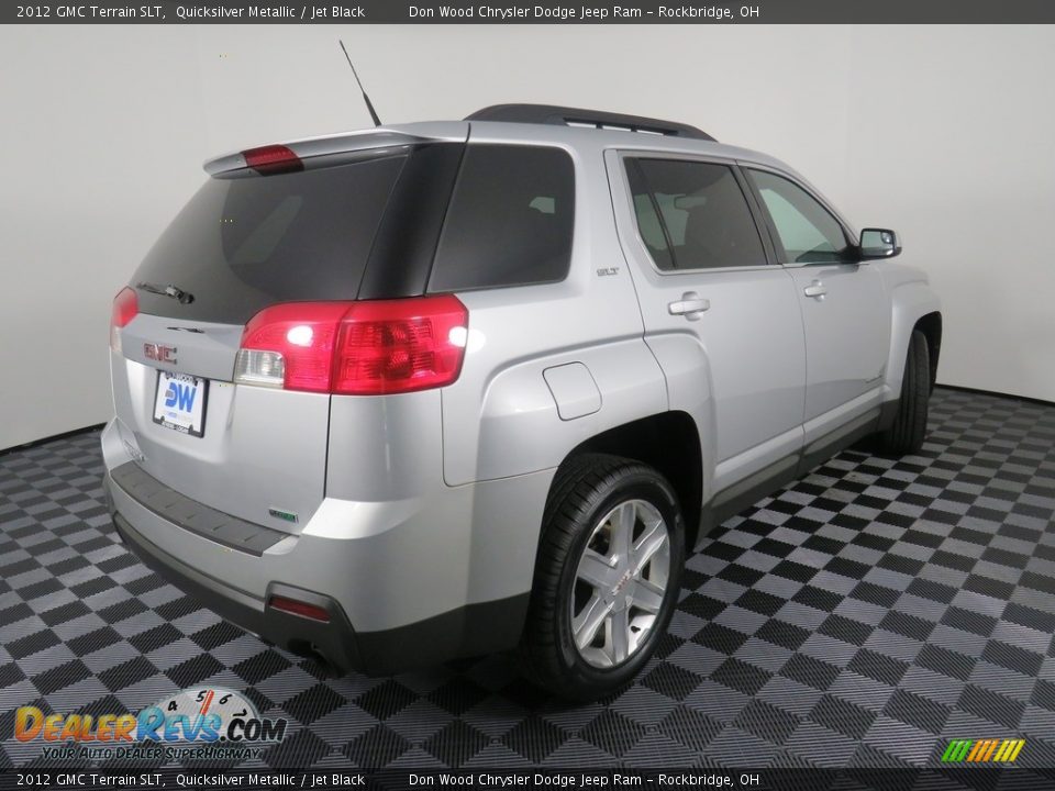 2012 GMC Terrain SLT Quicksilver Metallic / Jet Black Photo #17