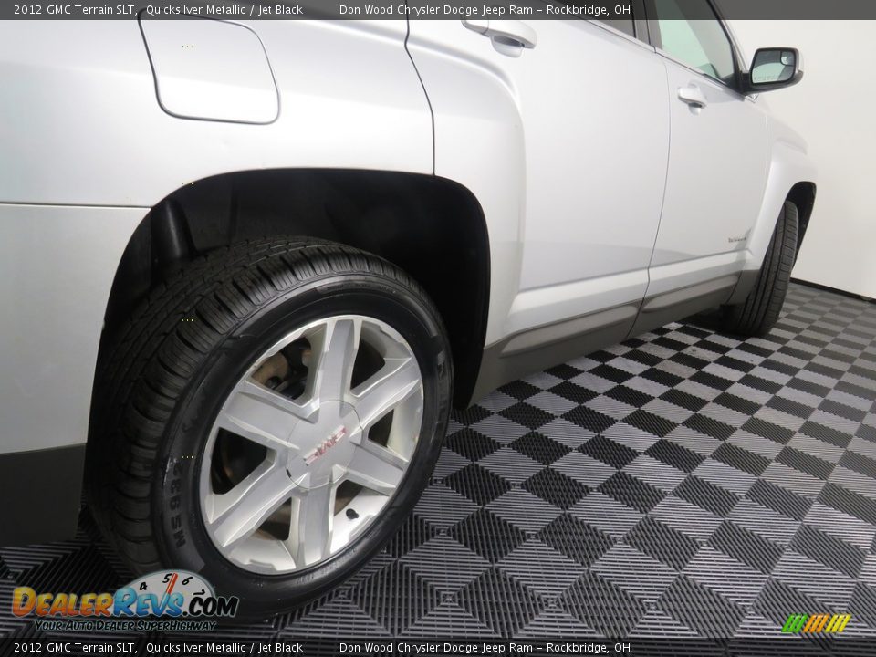 2012 GMC Terrain SLT Quicksilver Metallic / Jet Black Photo #18