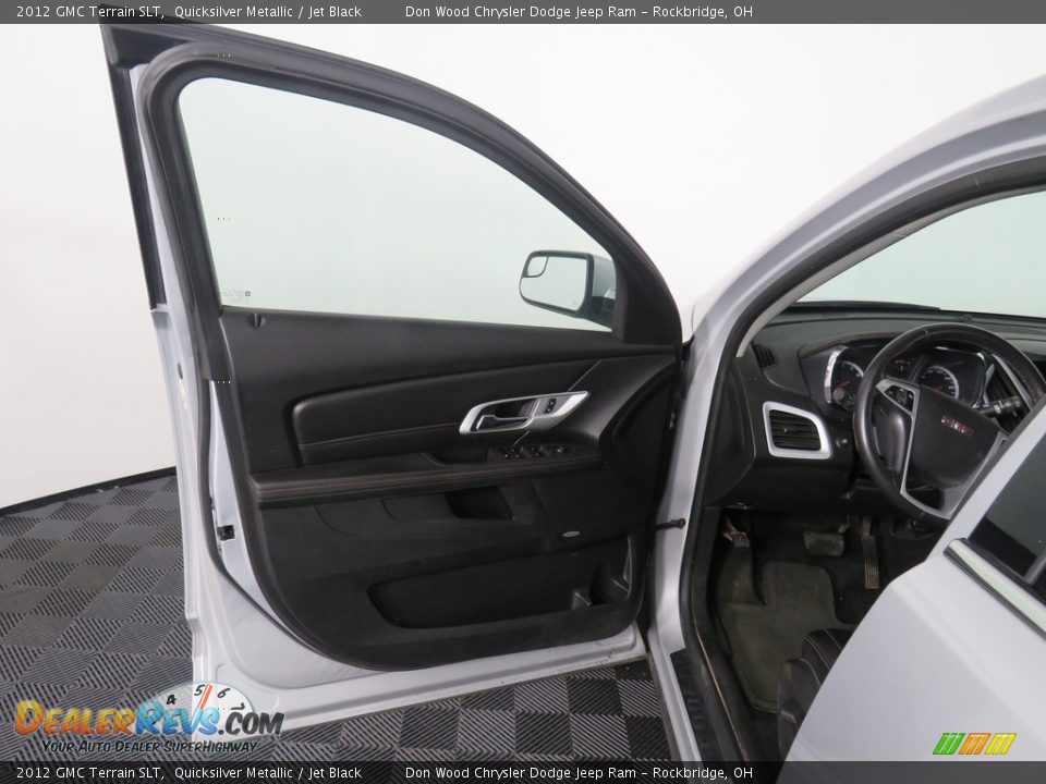 2012 GMC Terrain SLT Quicksilver Metallic / Jet Black Photo #19