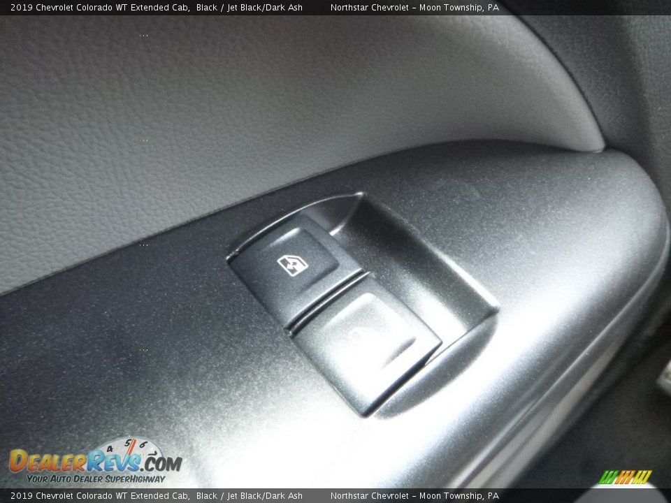 2019 Chevrolet Colorado WT Extended Cab Black / Jet Black/Dark Ash Photo #20