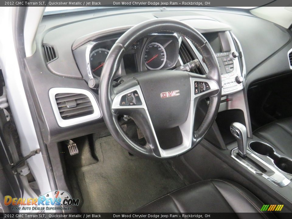2012 GMC Terrain SLT Quicksilver Metallic / Jet Black Photo #22