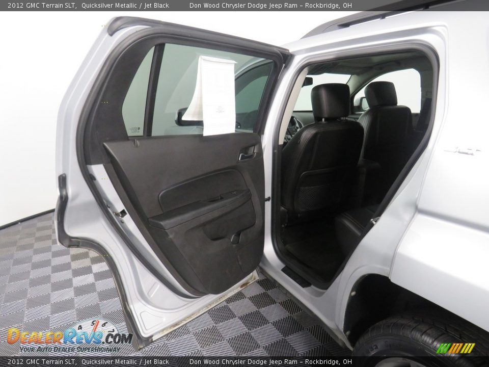 2012 GMC Terrain SLT Quicksilver Metallic / Jet Black Photo #24