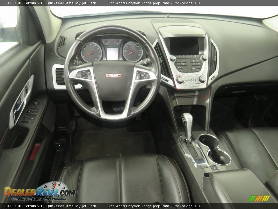 2012 GMC Terrain SLT Quicksilver Metallic / Jet Black Photo #26