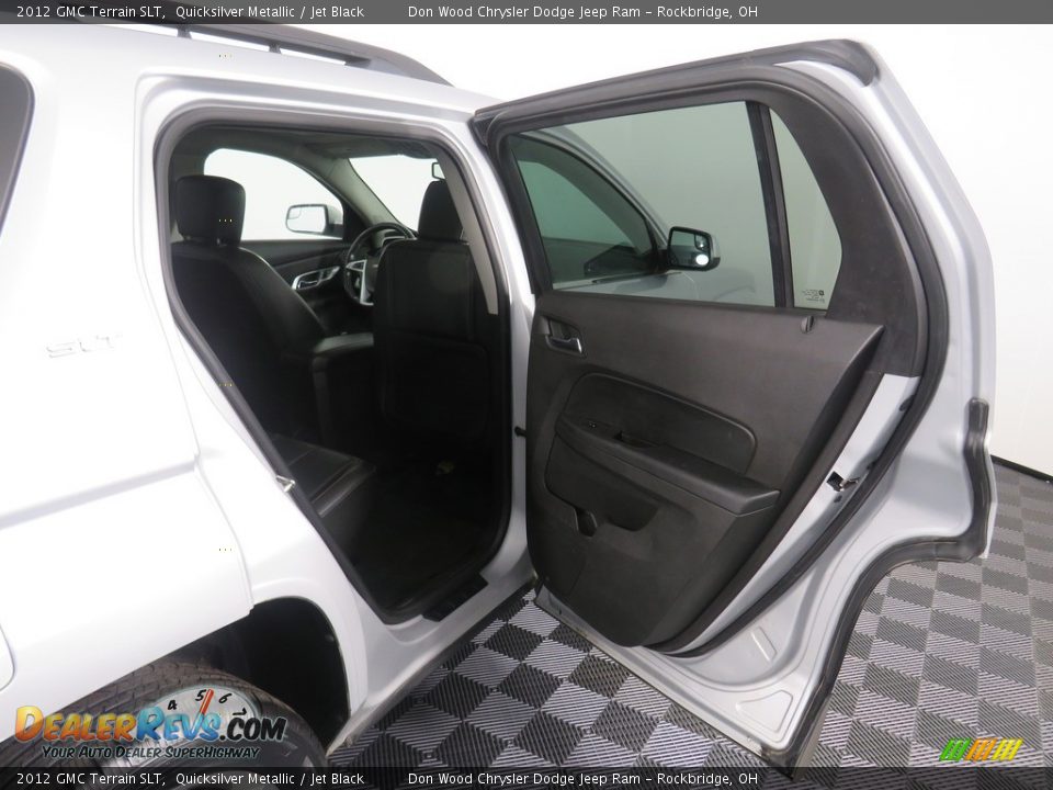 2012 GMC Terrain SLT Quicksilver Metallic / Jet Black Photo #27