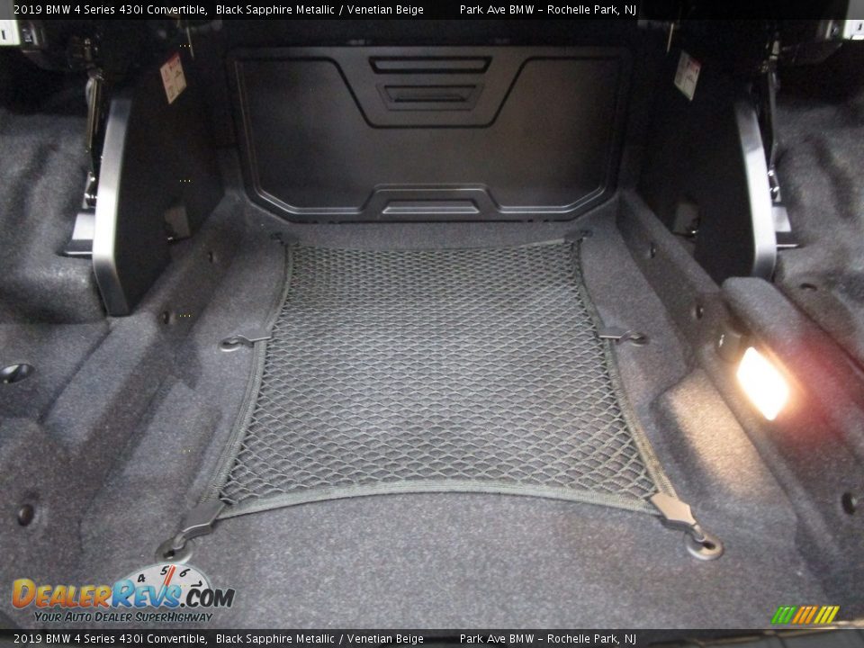 2019 BMW 4 Series 430i Convertible Black Sapphire Metallic / Venetian Beige Photo #17
