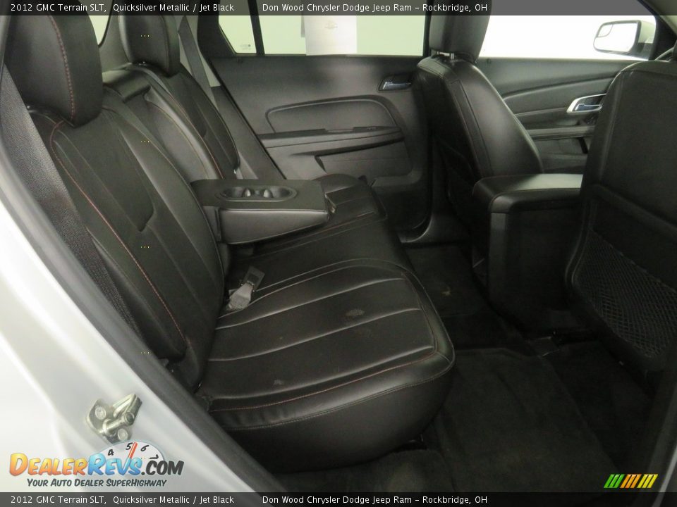 2012 GMC Terrain SLT Quicksilver Metallic / Jet Black Photo #28