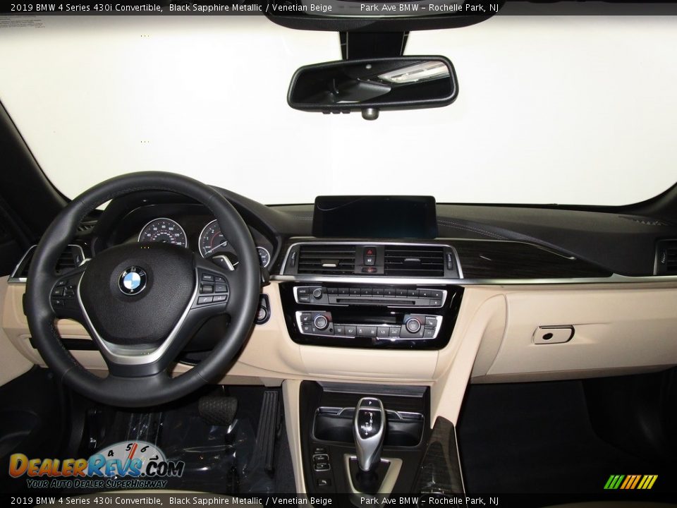 2019 BMW 4 Series 430i Convertible Black Sapphire Metallic / Venetian Beige Photo #18
