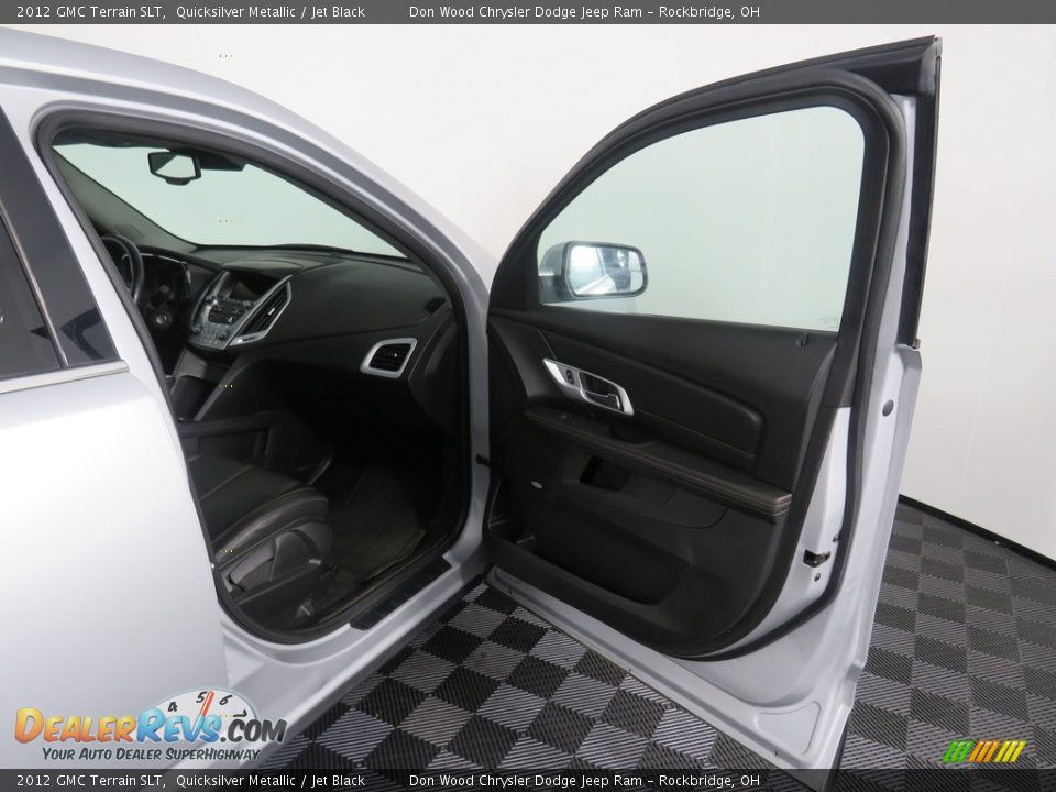 2012 GMC Terrain SLT Quicksilver Metallic / Jet Black Photo #29