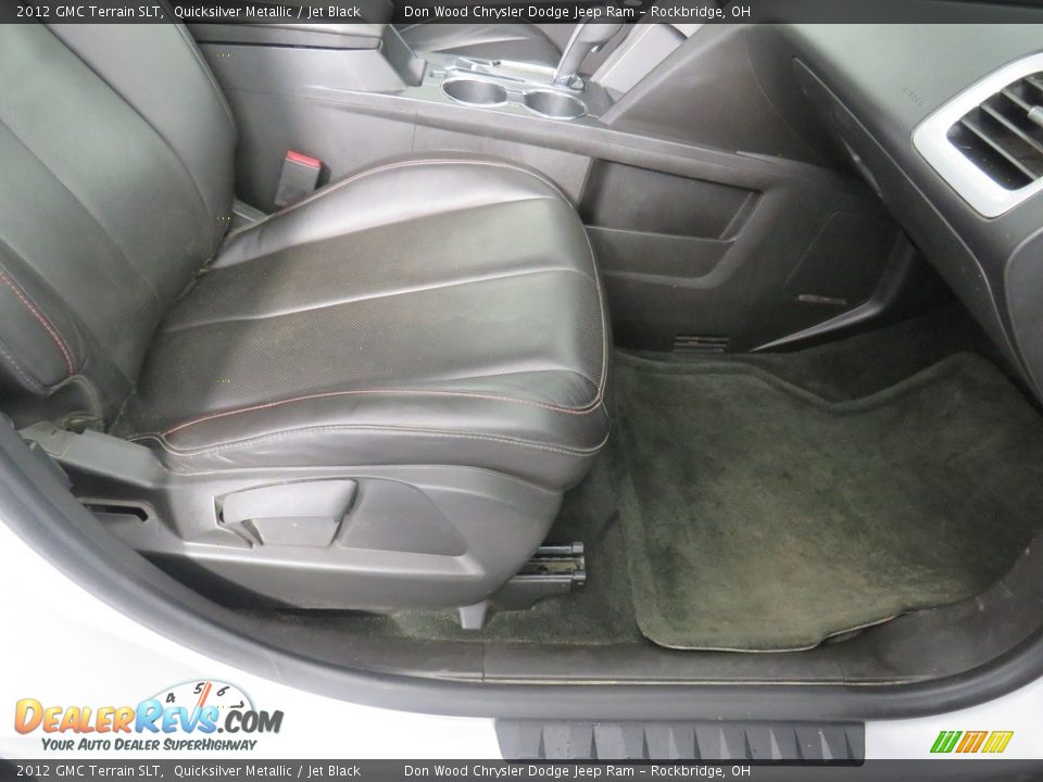 2012 GMC Terrain SLT Quicksilver Metallic / Jet Black Photo #30
