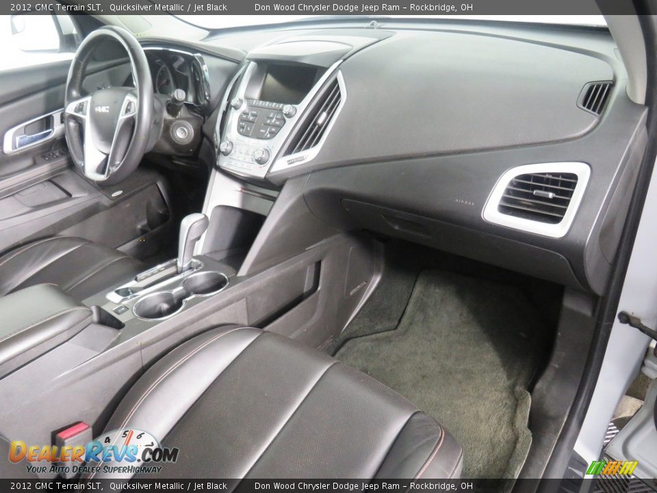 2012 GMC Terrain SLT Quicksilver Metallic / Jet Black Photo #31