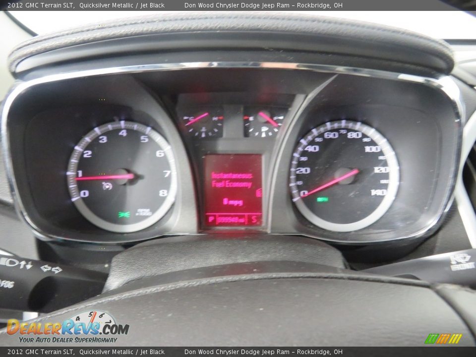 2012 GMC Terrain SLT Quicksilver Metallic / Jet Black Photo #32