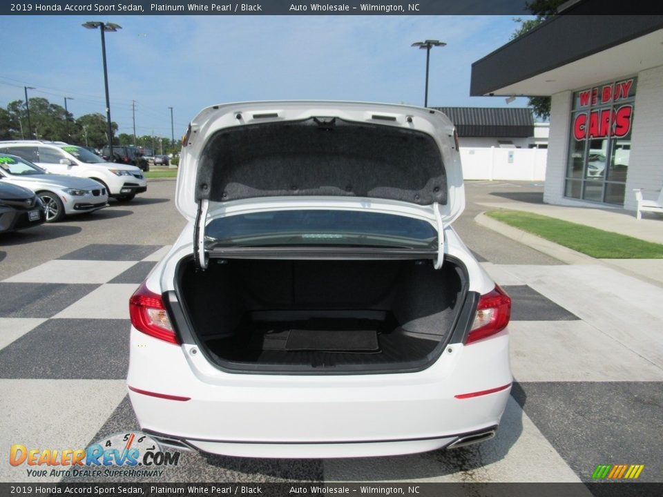 2019 Honda Accord Sport Sedan Platinum White Pearl / Black Photo #5