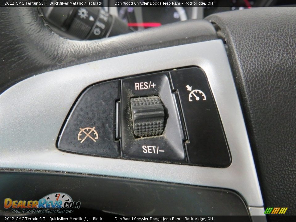 2012 GMC Terrain SLT Quicksilver Metallic / Jet Black Photo #35