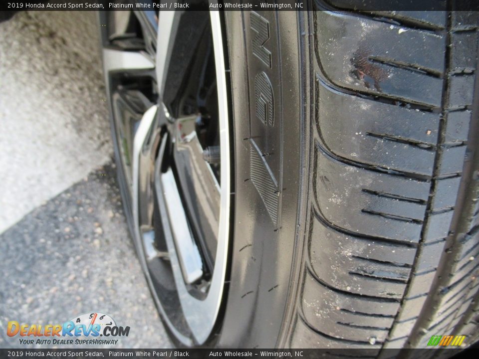2019 Honda Accord Sport Sedan Platinum White Pearl / Black Photo #8