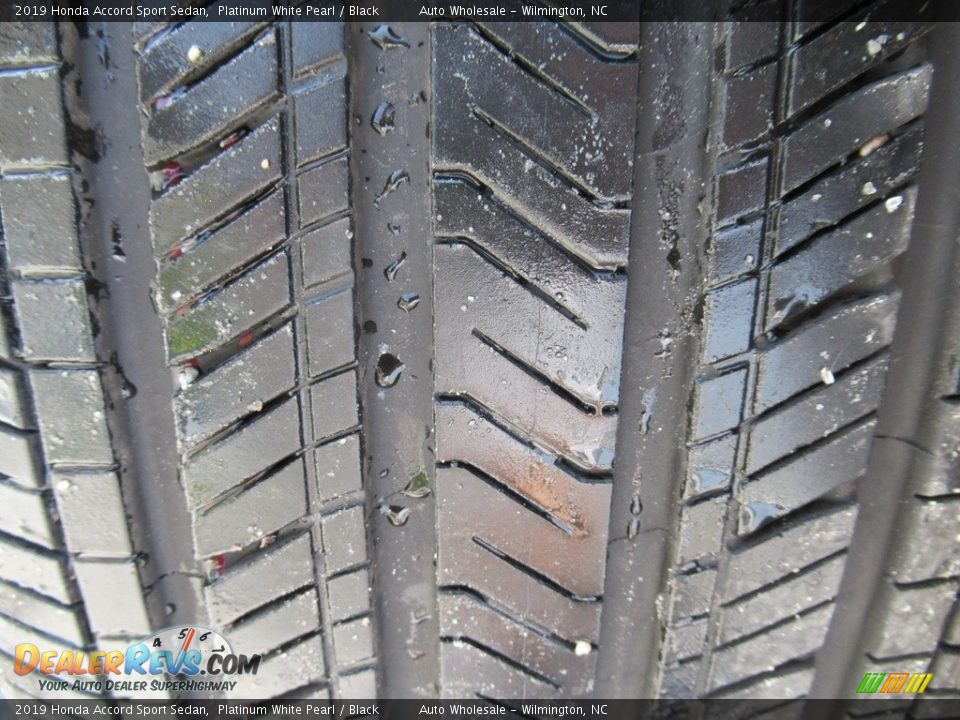 2019 Honda Accord Sport Sedan Platinum White Pearl / Black Photo #9
