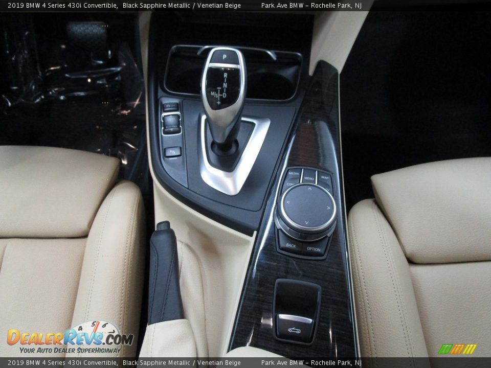 2019 BMW 4 Series 430i Convertible Black Sapphire Metallic / Venetian Beige Photo #24