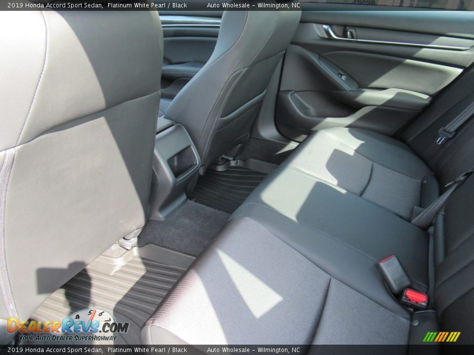 2019 Honda Accord Sport Sedan Platinum White Pearl / Black Photo #11
