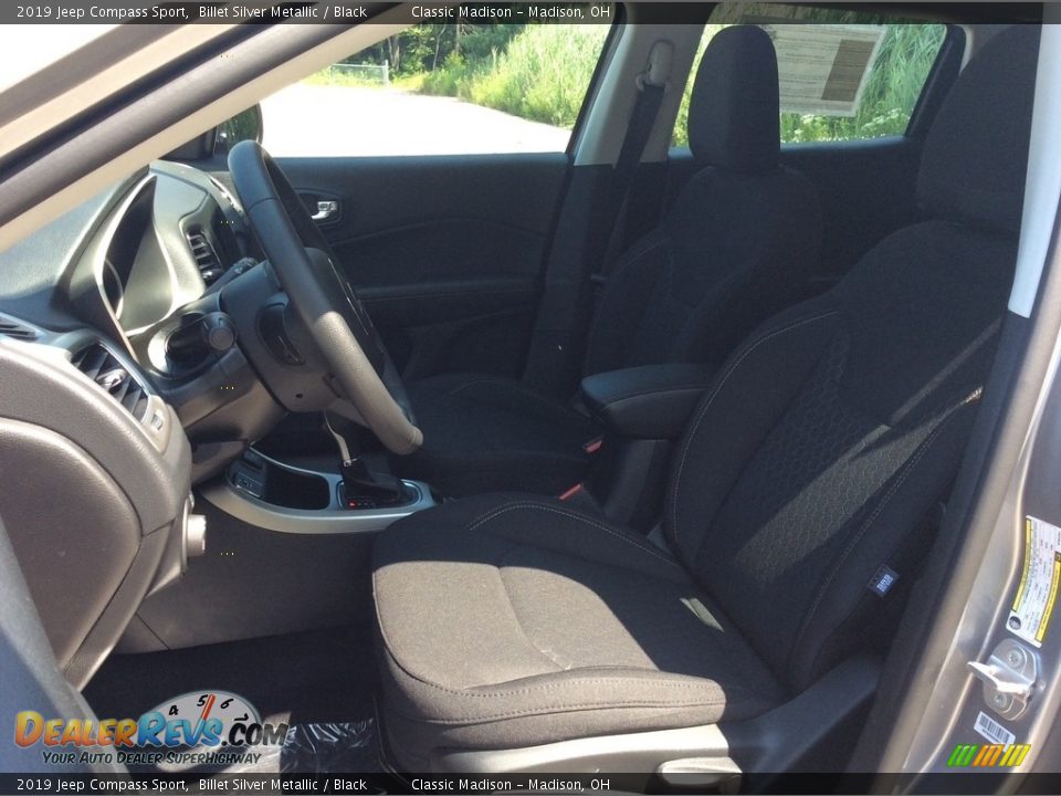 2019 Jeep Compass Sport Billet Silver Metallic / Black Photo #3