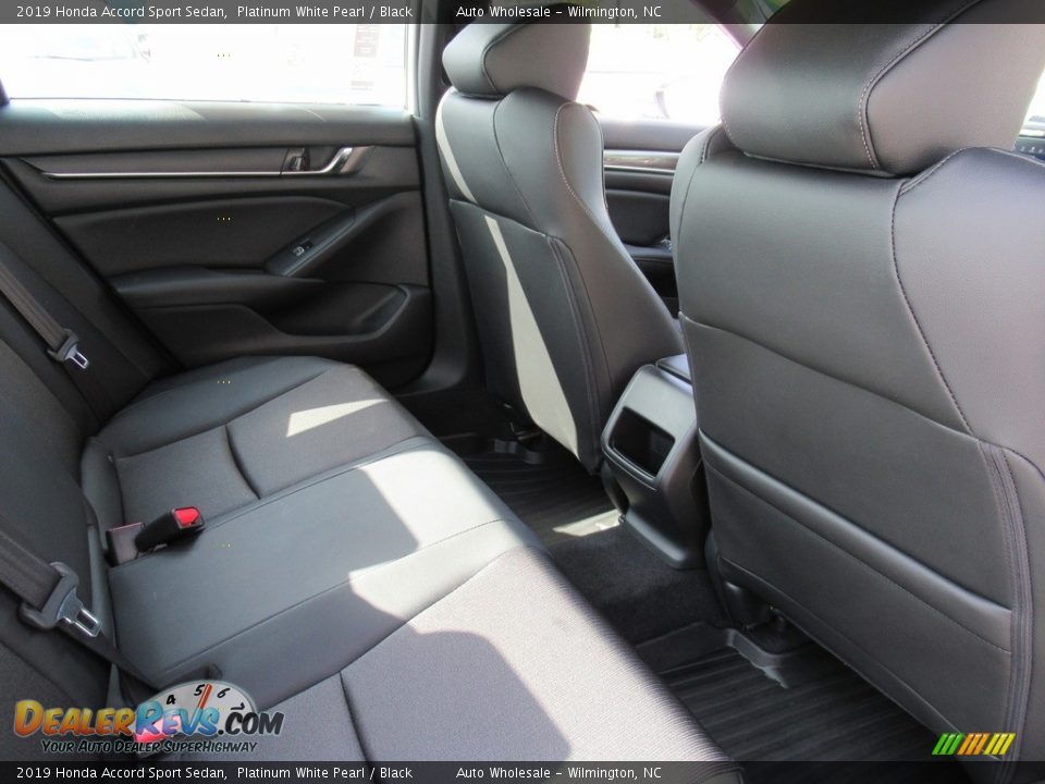 2019 Honda Accord Sport Sedan Platinum White Pearl / Black Photo #13