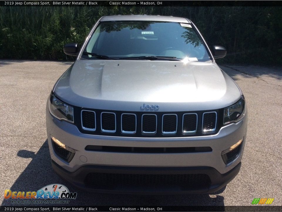 2019 Jeep Compass Sport Billet Silver Metallic / Black Photo #4