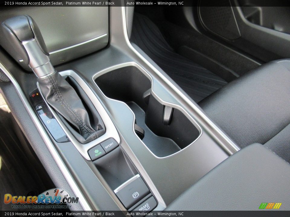 2019 Honda Accord Sport Sedan Platinum White Pearl / Black Photo #19