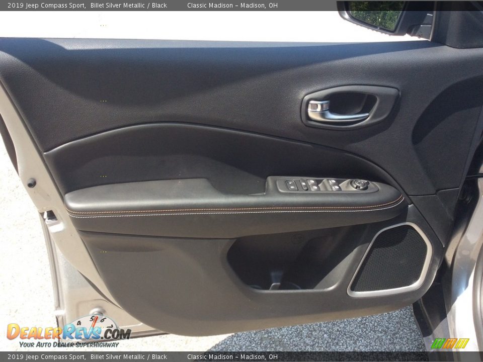 2019 Jeep Compass Sport Billet Silver Metallic / Black Photo #10