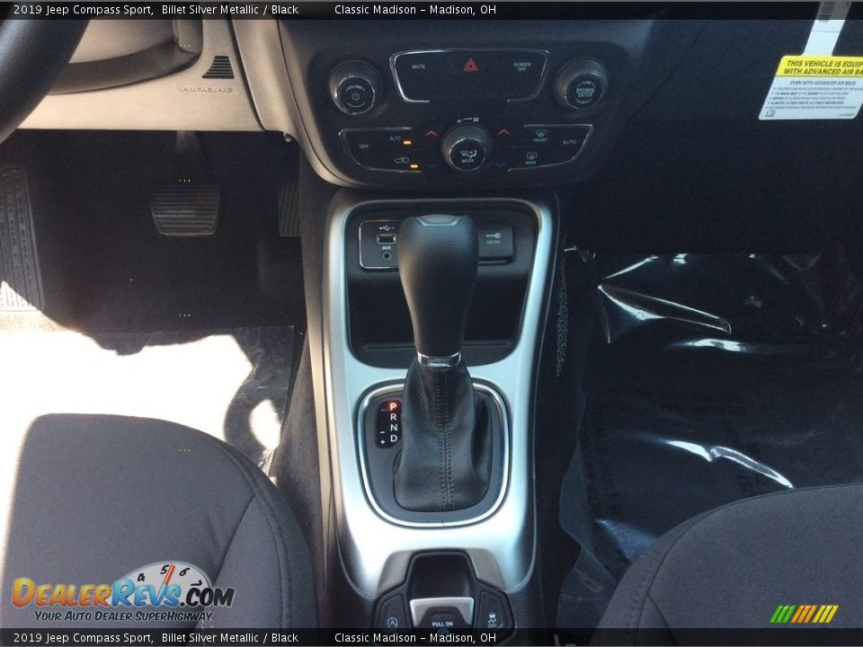 2019 Jeep Compass Sport Billet Silver Metallic / Black Photo #13