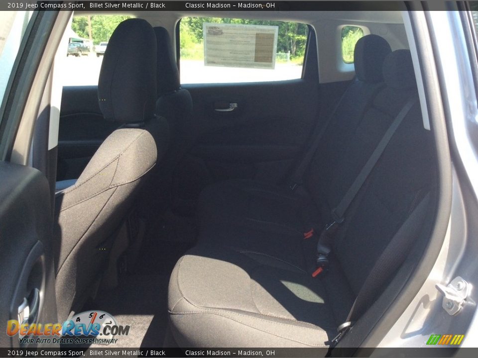 2019 Jeep Compass Sport Billet Silver Metallic / Black Photo #16