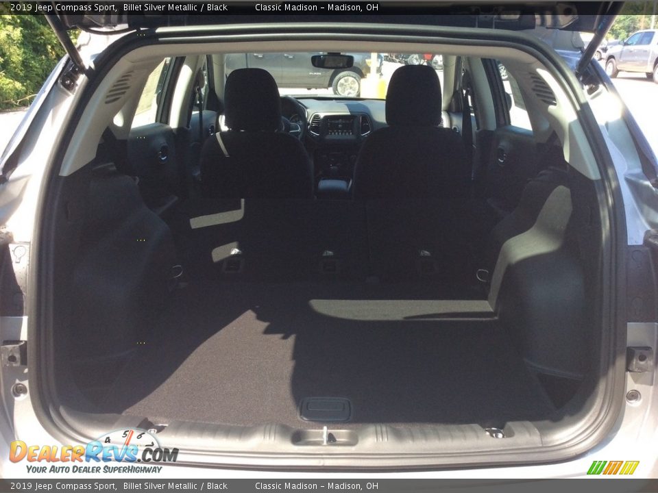 2019 Jeep Compass Sport Billet Silver Metallic / Black Photo #18
