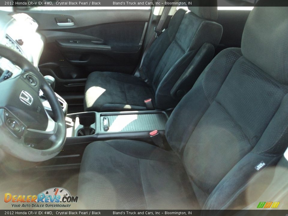 2012 Honda CR-V EX 4WD Crystal Black Pearl / Black Photo #7