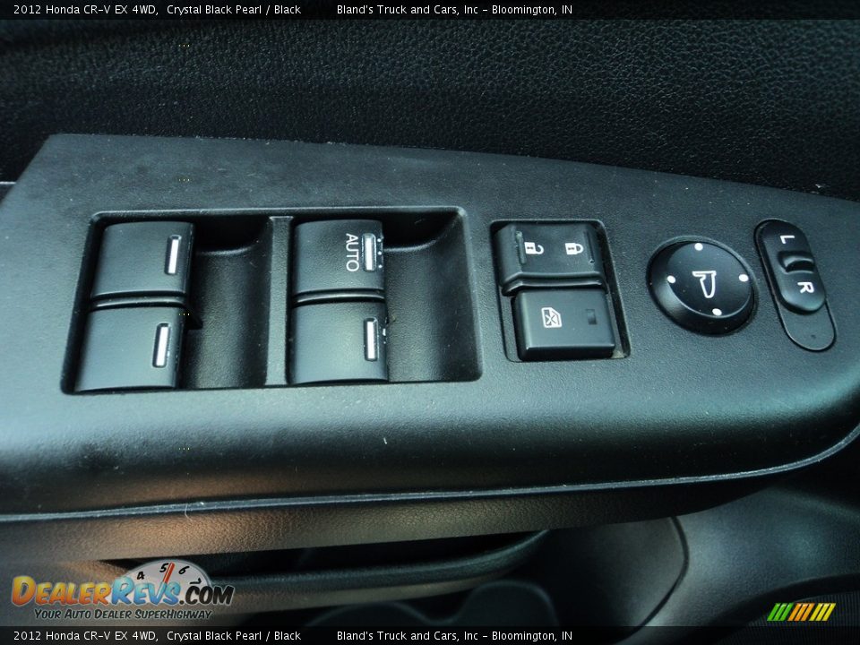 2012 Honda CR-V EX 4WD Crystal Black Pearl / Black Photo #8