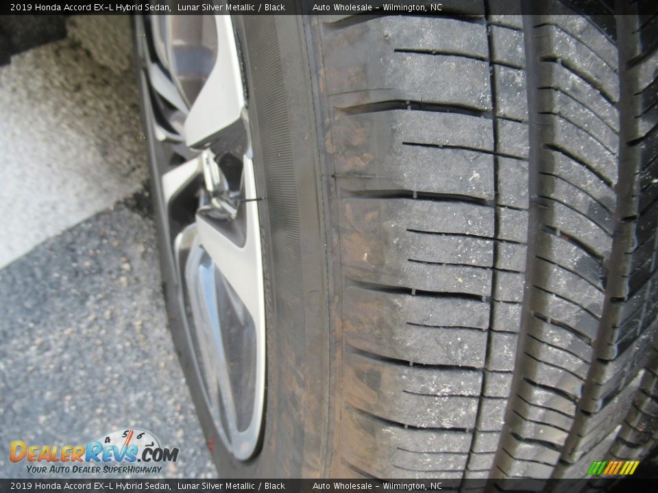 2019 Honda Accord EX-L Hybrid Sedan Lunar Silver Metallic / Black Photo #8