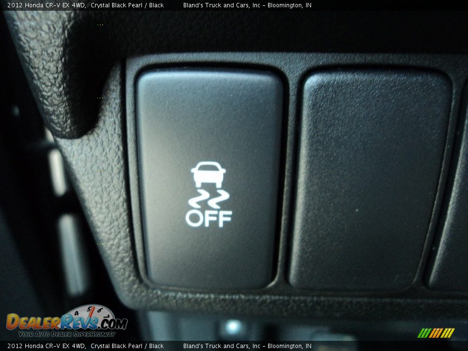 2012 Honda CR-V EX 4WD Crystal Black Pearl / Black Photo #10