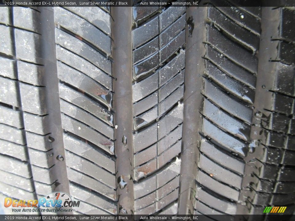 2019 Honda Accord EX-L Hybrid Sedan Lunar Silver Metallic / Black Photo #9