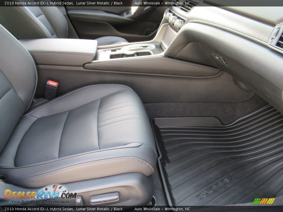 2019 Honda Accord EX-L Hybrid Sedan Lunar Silver Metallic / Black Photo #12