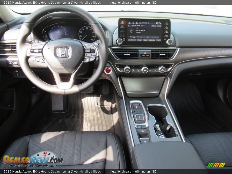 2019 Honda Accord EX-L Hybrid Sedan Lunar Silver Metallic / Black Photo #15