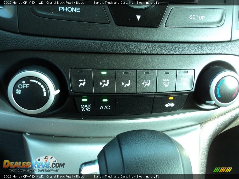 2012 Honda CR-V EX 4WD Crystal Black Pearl / Black Photo #19