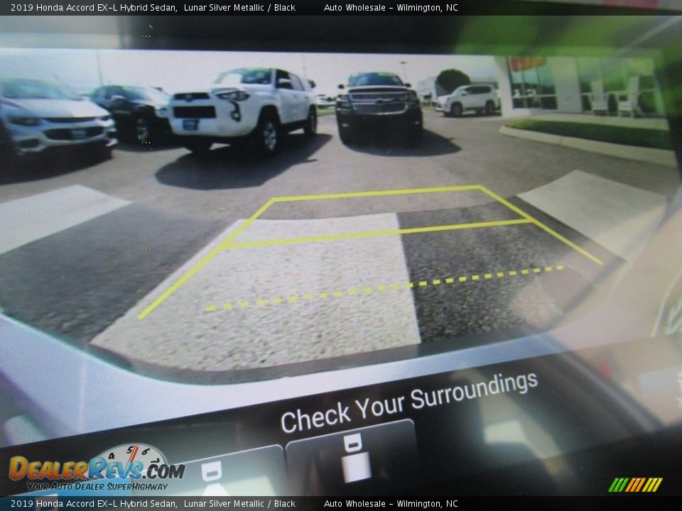 2019 Honda Accord EX-L Hybrid Sedan Lunar Silver Metallic / Black Photo #18