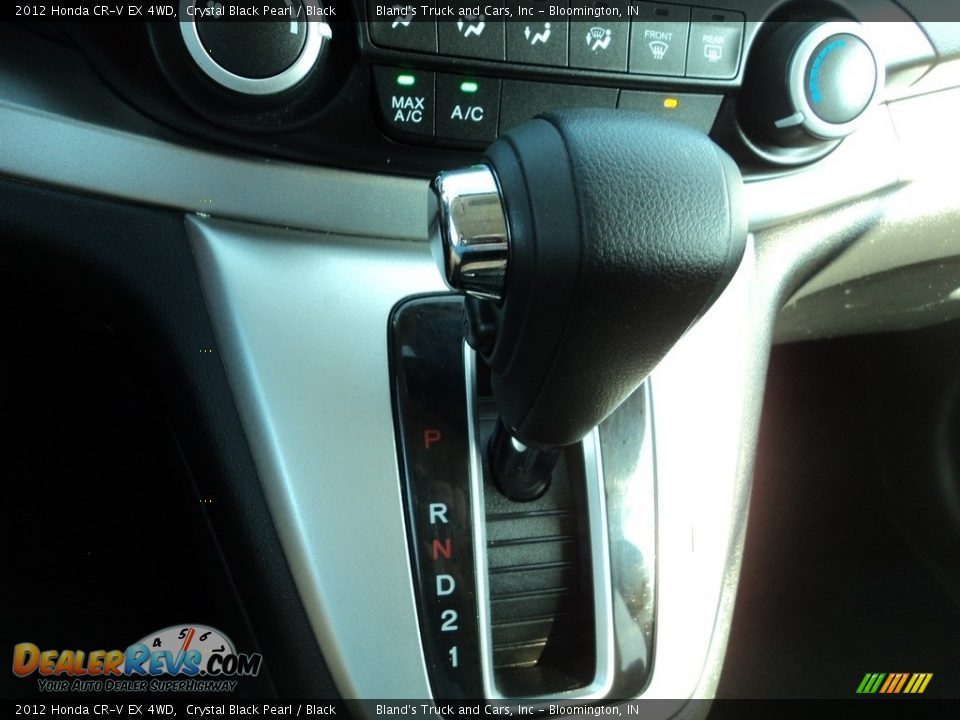 2012 Honda CR-V EX 4WD Crystal Black Pearl / Black Photo #20