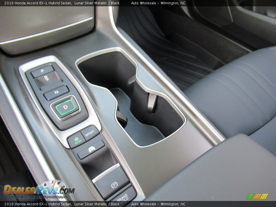 2019 Honda Accord EX-L Hybrid Sedan Lunar Silver Metallic / Black Photo #19