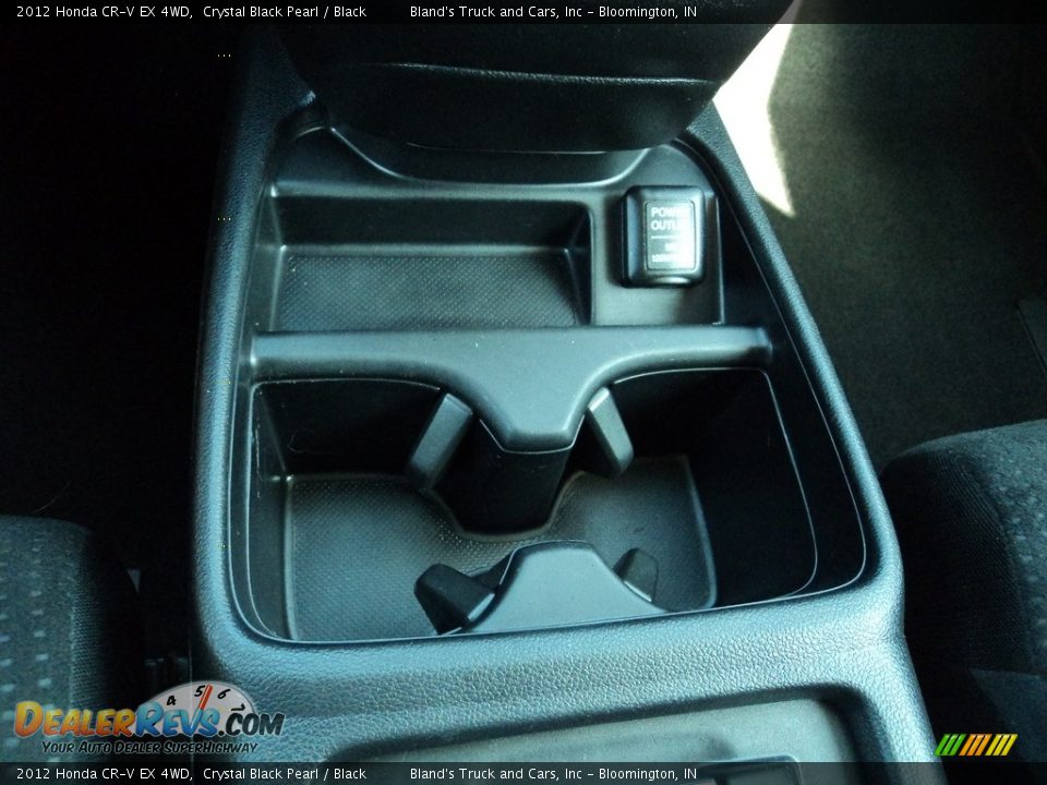 2012 Honda CR-V EX 4WD Crystal Black Pearl / Black Photo #21