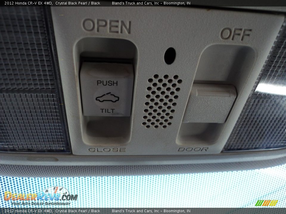 2012 Honda CR-V EX 4WD Crystal Black Pearl / Black Photo #23