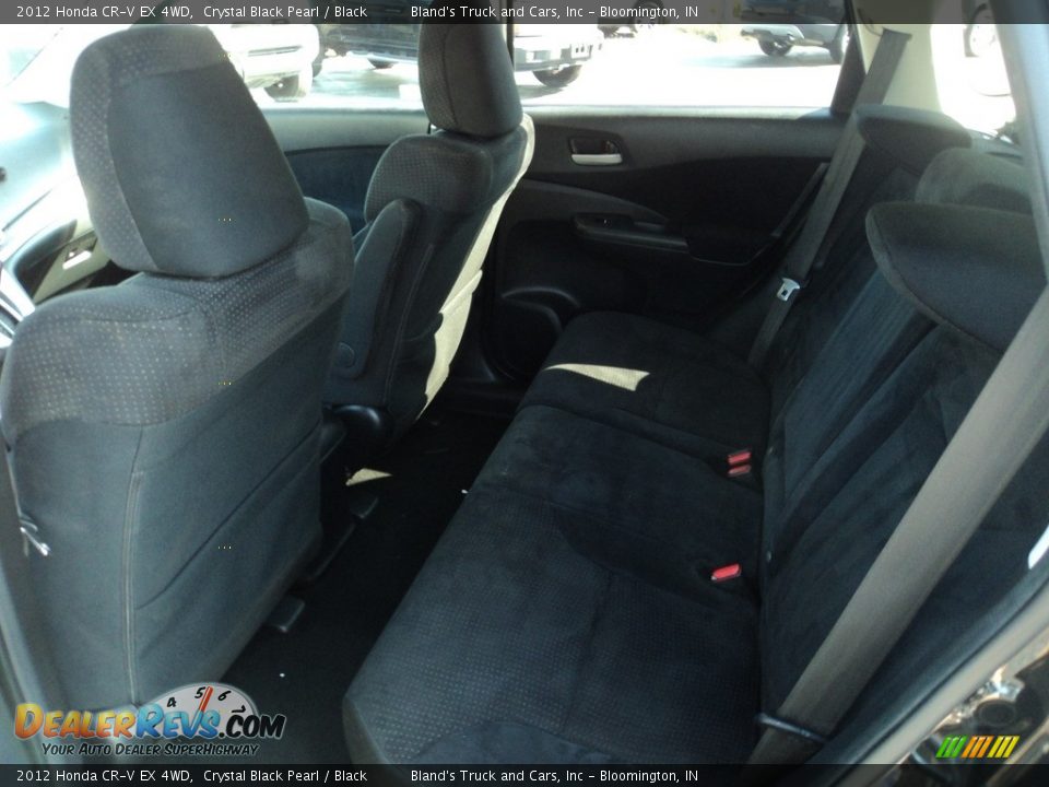2012 Honda CR-V EX 4WD Crystal Black Pearl / Black Photo #25