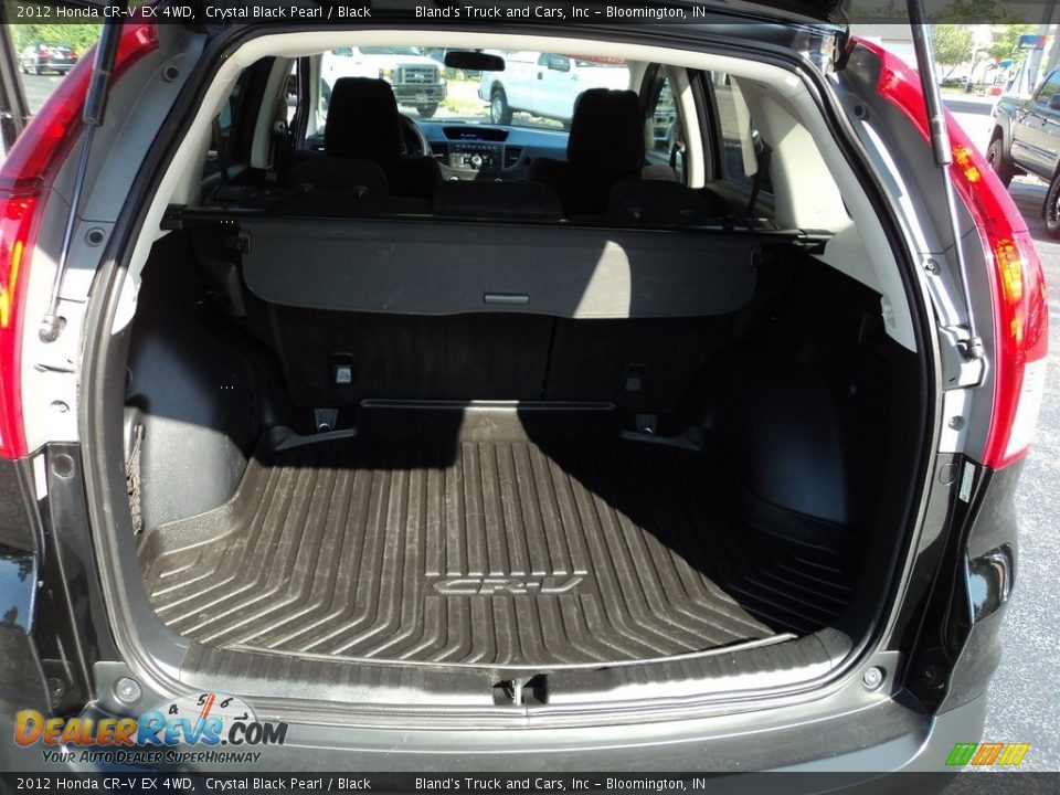 2012 Honda CR-V EX 4WD Crystal Black Pearl / Black Photo #26