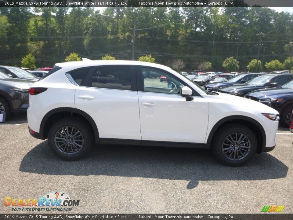 2019 Mazda CX-5 Touring AWD Snowflake White Pearl Mica / Black Photo #1