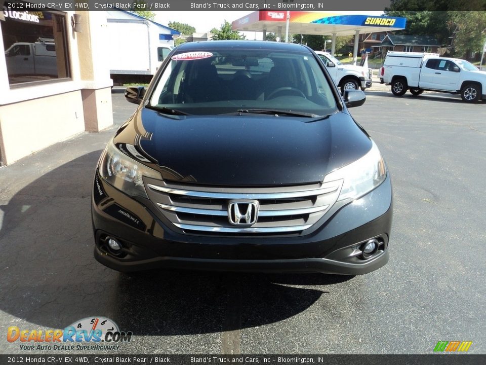 2012 Honda CR-V EX 4WD Crystal Black Pearl / Black Photo #27
