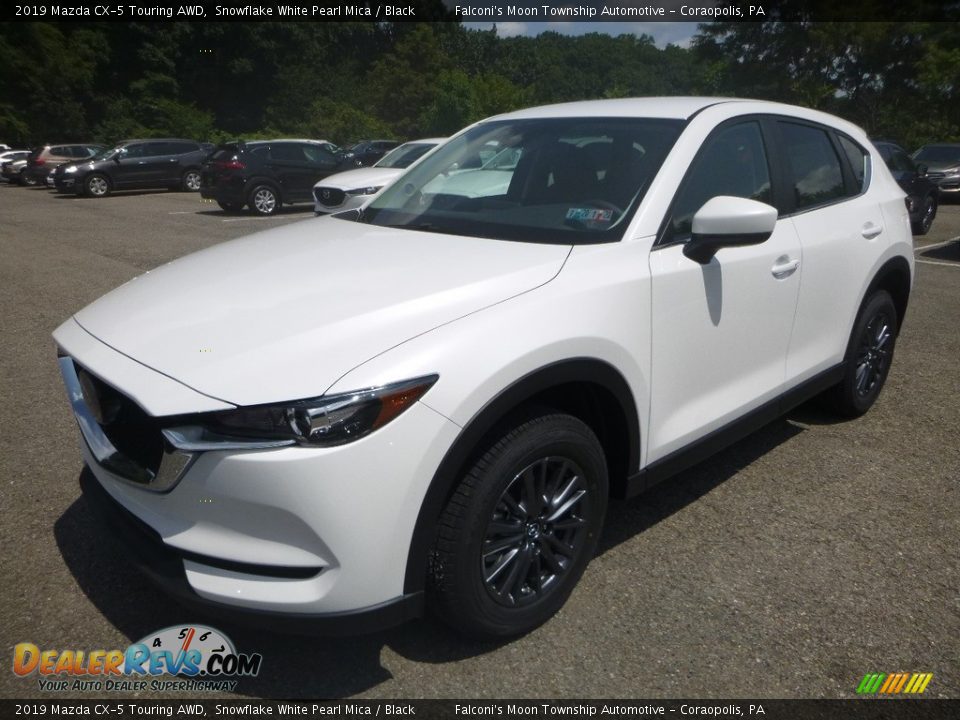 2019 Mazda CX-5 Touring AWD Snowflake White Pearl Mica / Black Photo #4
